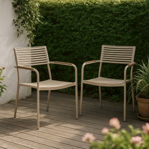 Trädgårdsstol - Pino | Khaki/Brun