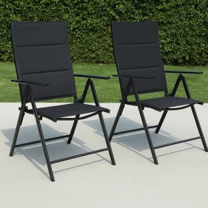 Asta svart positionsstol vadderad