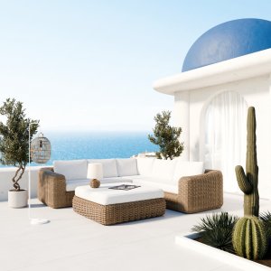 Malibu XL Loungegrupp - Nature / Beige