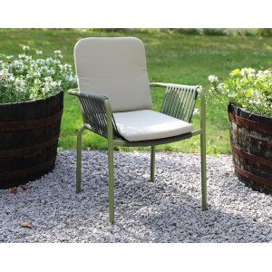 Lincoln - Grön med beige dyna