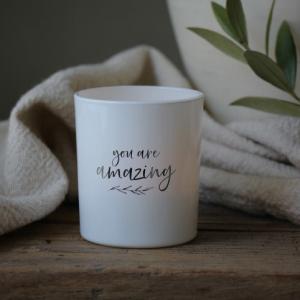 Ljuslykta You are amazing - Majas lyktor/ Barncancerfonden