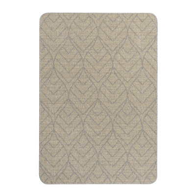 Fiore beige - matta med gummibaksida