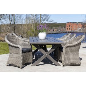 Oxford matgrupp 220cm + Textilimpregnering för utemöbler