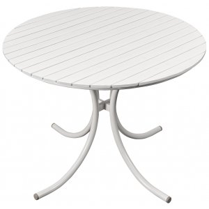 Holmsund bord - Vit + Textilimpregnering för utemöbler