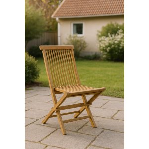 Saltö teakstol - Stol i Teak + Textilimpregnering för utemöbler