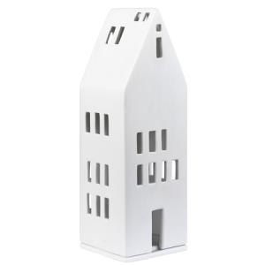 Ljuslykta Högt hus med stora fönster - Räder