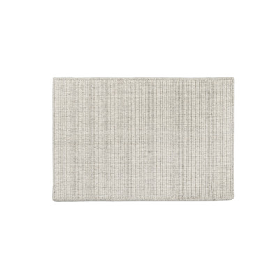 Särna dörrmatta linen - handtuftad ullmatta