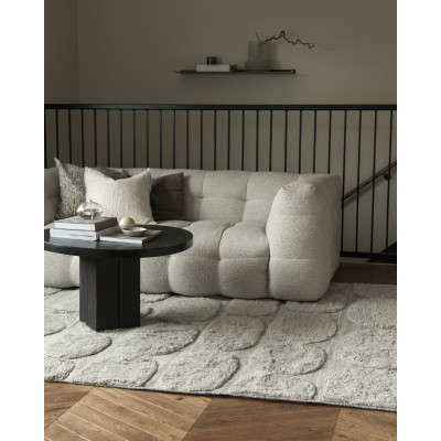 Noho linen - handvävd ullmatta