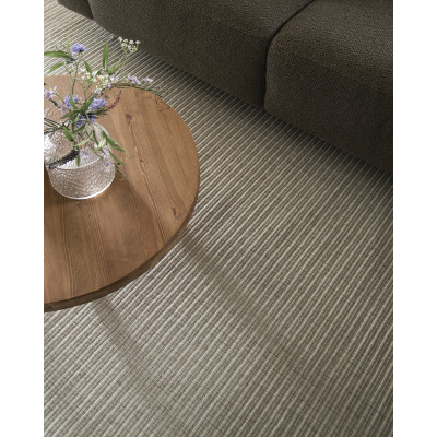 Särna linen - handtuftad ullmatta