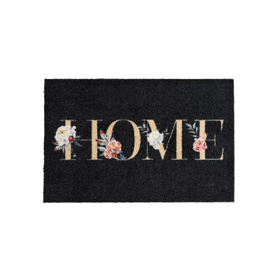 Creation Home flowers grey - dörrmatta