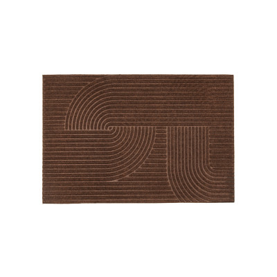 Polycurve brun - dörrmatta