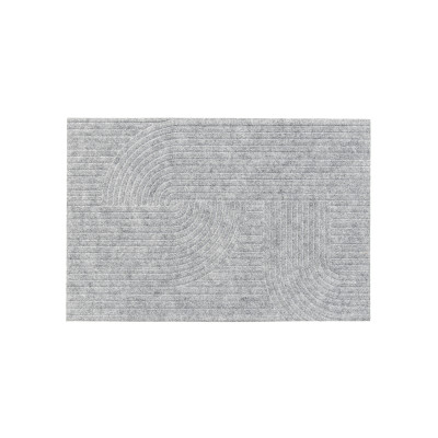 Polycurve grå - dörrmatta