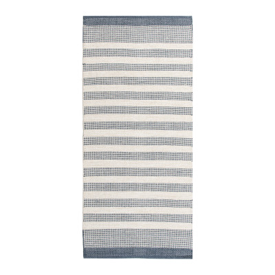 Hilda blå - trasmatta