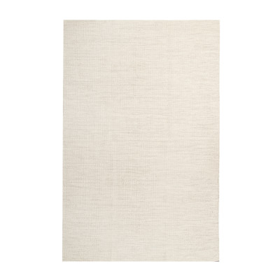 Hygge vit - handvävd ullmatta