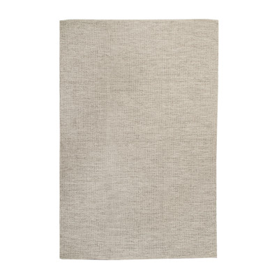 Hygge linen - handvävd ullmatta