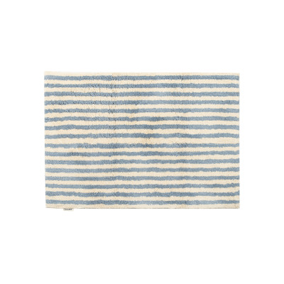 Mist ljusblå  - badrumsmatta