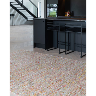 Lindby multi - handvävd ullmatta