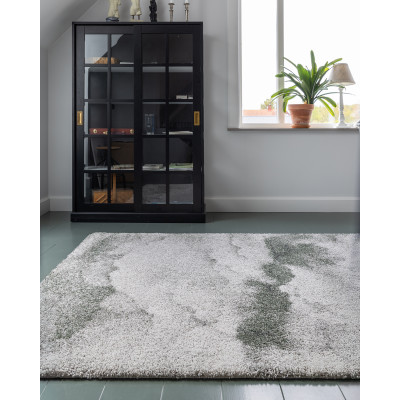 Moritz grön - maskinvävd matta