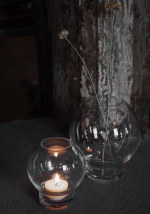 Glasvas/Ljuslykta på fot - Ernst Kirchsteiger