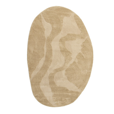 Orina beige - maskinvävd matta