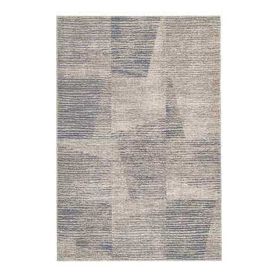 Camden blå - maskinvävd matta