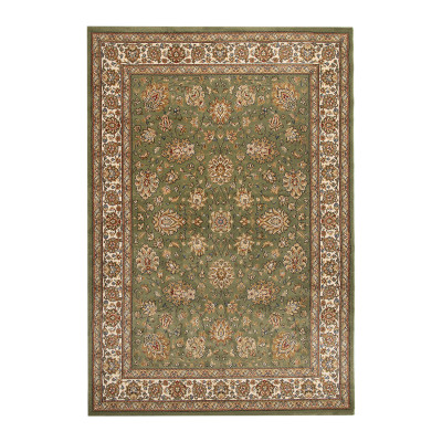 Ziba grön - maskinvävd matta