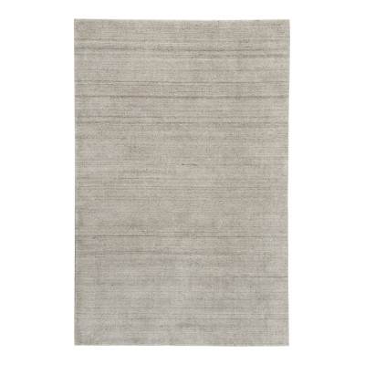 Muddus grey - handvävd ullmatta